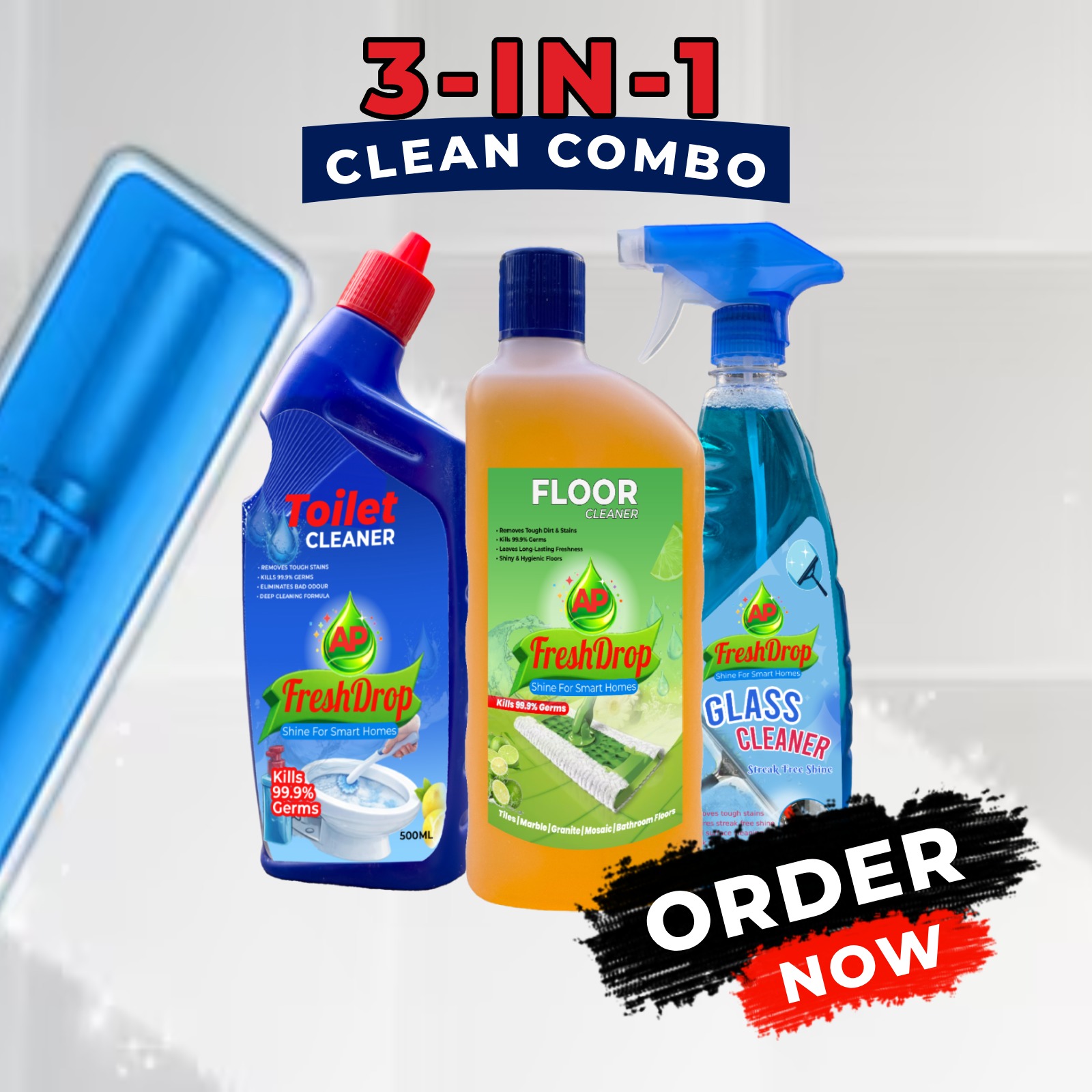 3 in one clean combo