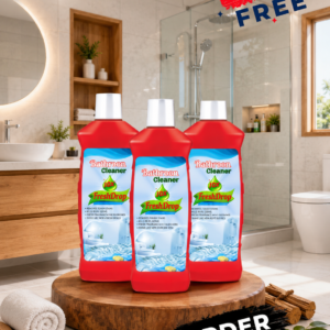 Bathroom Cleaner Combo Pack (3 x 1 Litre) – Powerful Bathroom Cleaning Solution