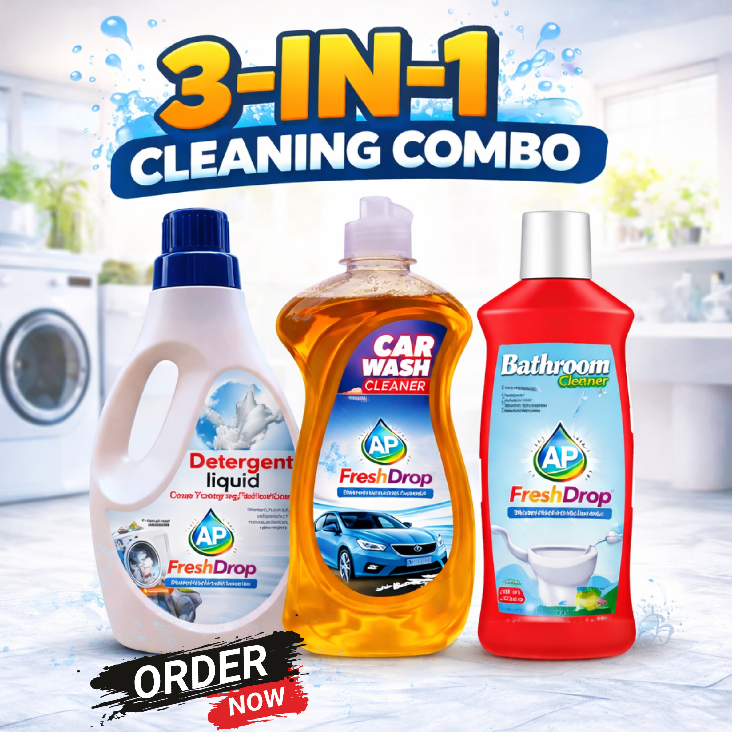 3 in 1 Cleaning Combo