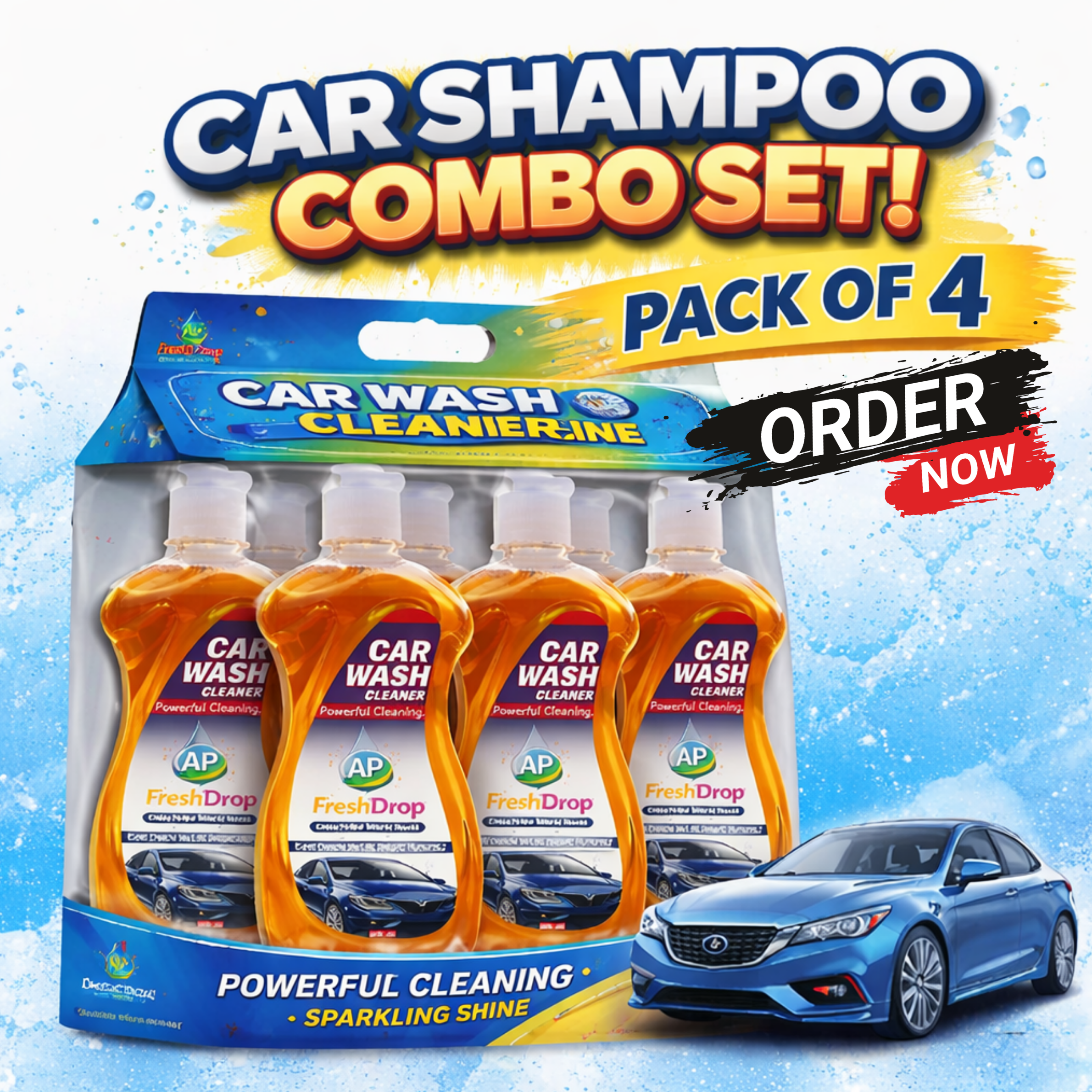 Car Shampoo Combo Set
