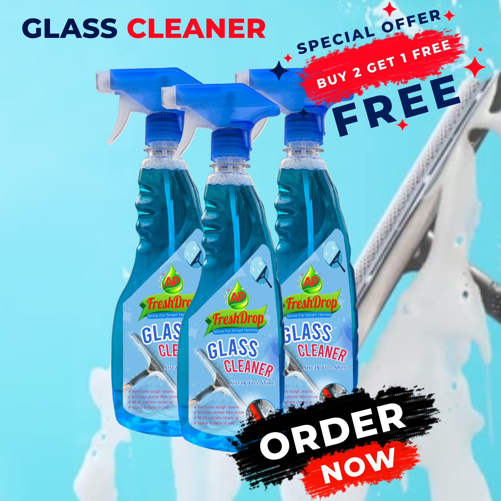 Glass Cleaner Combo