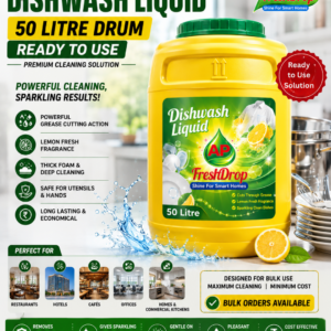 AP FreshDrop Dishwash Liquid (50 Litre)