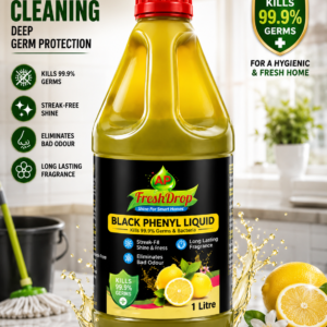 Black Phenyl 1 Litre – Powerful Floor Cleaner & Disinfectant