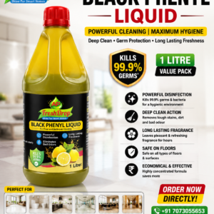 Black Phenyl 1 Litre – Powerful Floor Cleaner & Disinfectant