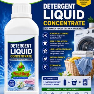 FreshDrop Detergent Liquid Concentrate