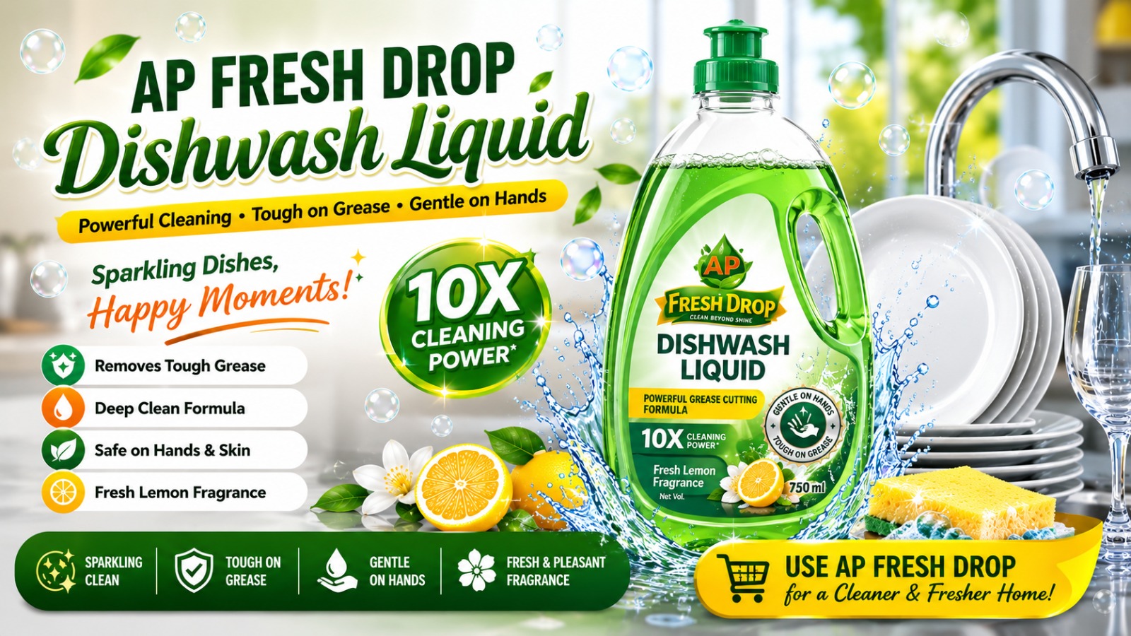 10 Tips to Choose the Best Dishwash Liquid for Your Kitchen – apfreshdrop