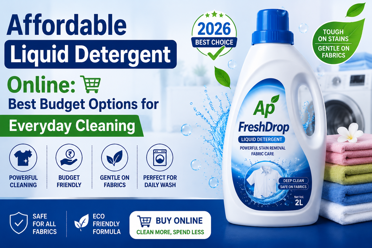 Affordable Liquid Detergent Online