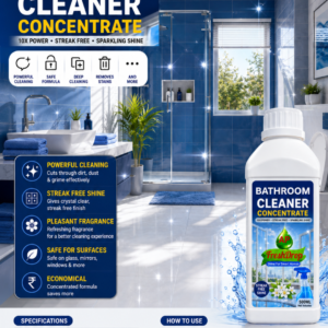 AP FreshDrop Bathroom Cleaner Concentrate 1 Litre – Powerful Bathroom Cleaning Solution