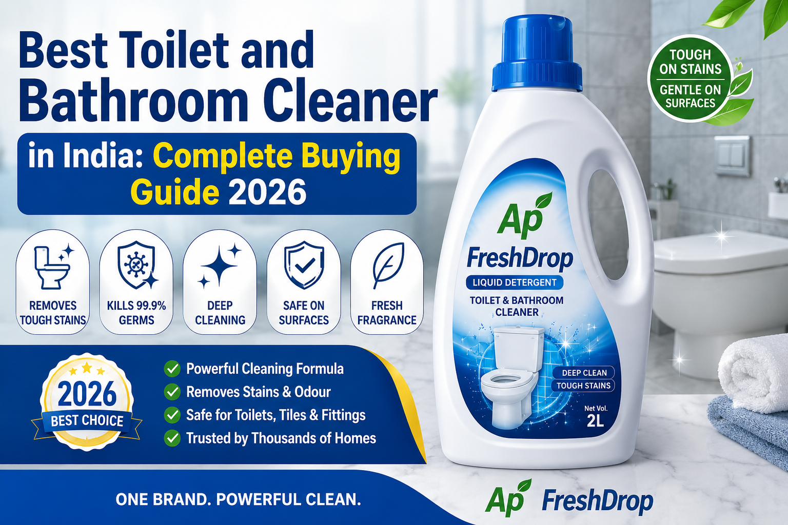 Best Toilet and Bathroom Cleaner in India: Complete Buying Guide 2026